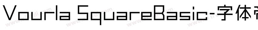 Vourla SquareBasic字体转换